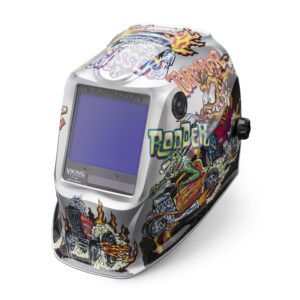 Lincoln Viking 3350 4C Hot Rodders 4th Gen Welding Helmet - K4440-4